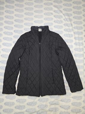 Nike Black Quilted Jacket - Women's